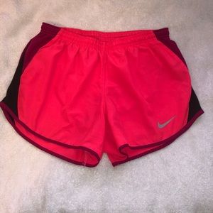 Neon Pink Nike Athletic Shorts